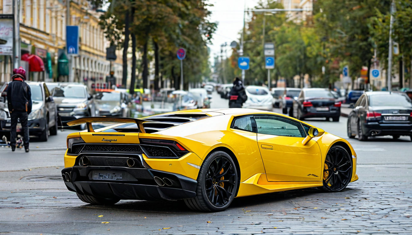Проверка по факту ДТП с Lamborghini в Екатеринбурге