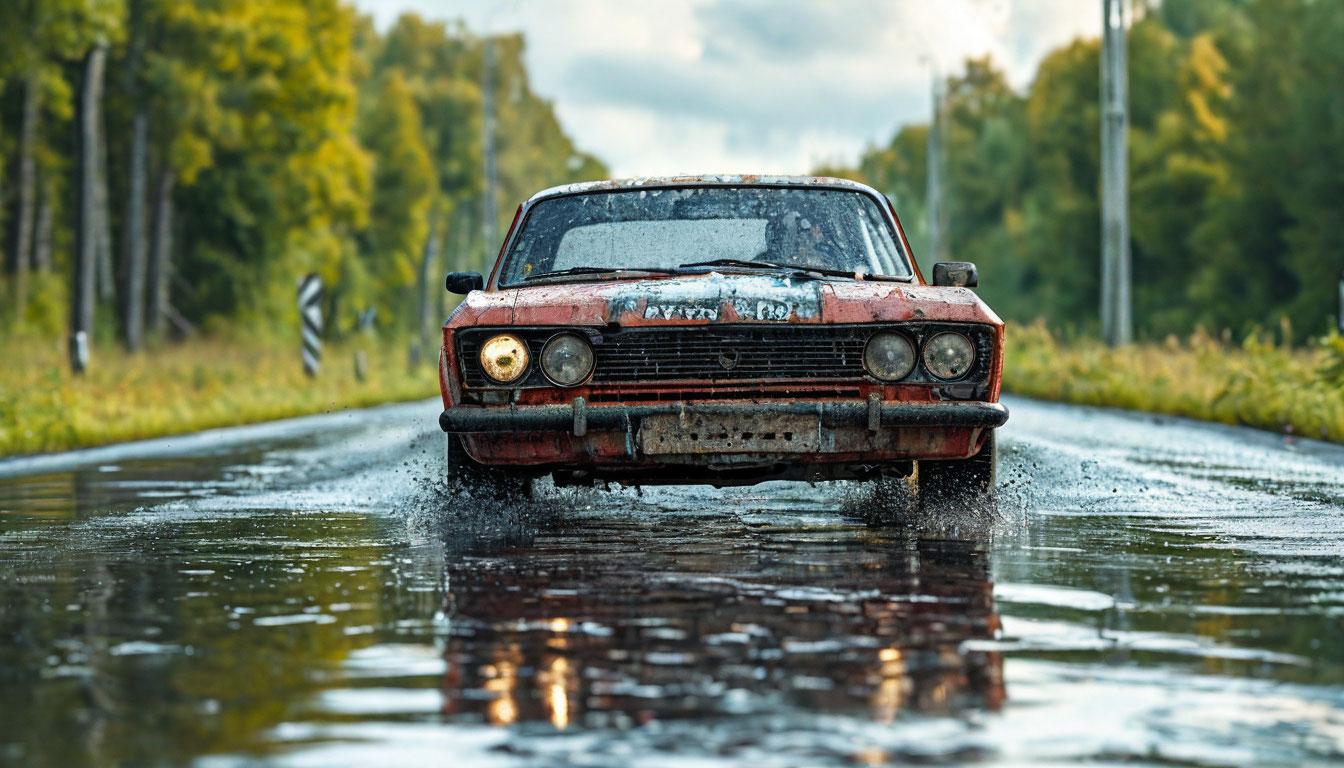 Три сценария аварий из-за изношенных покрышек